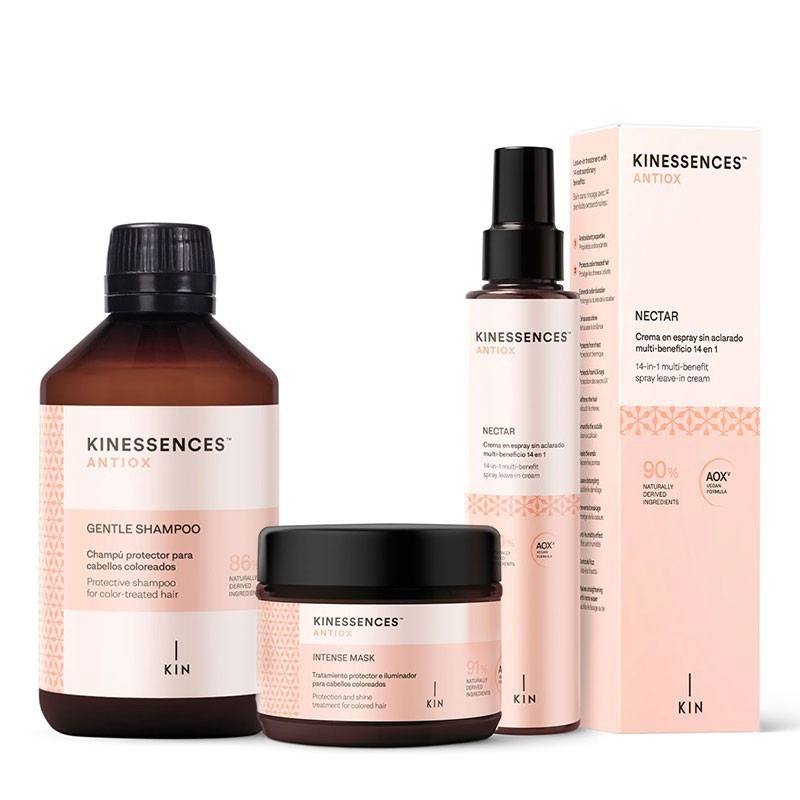 Pack Kinessences Antiox Mascarilla + Champú + Néctar Kin Cosmetics